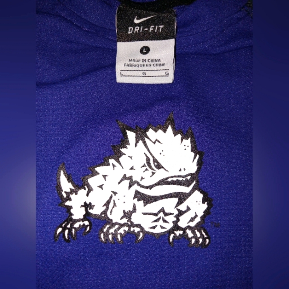 LG Purple "TCU" Nike Dri-Fit